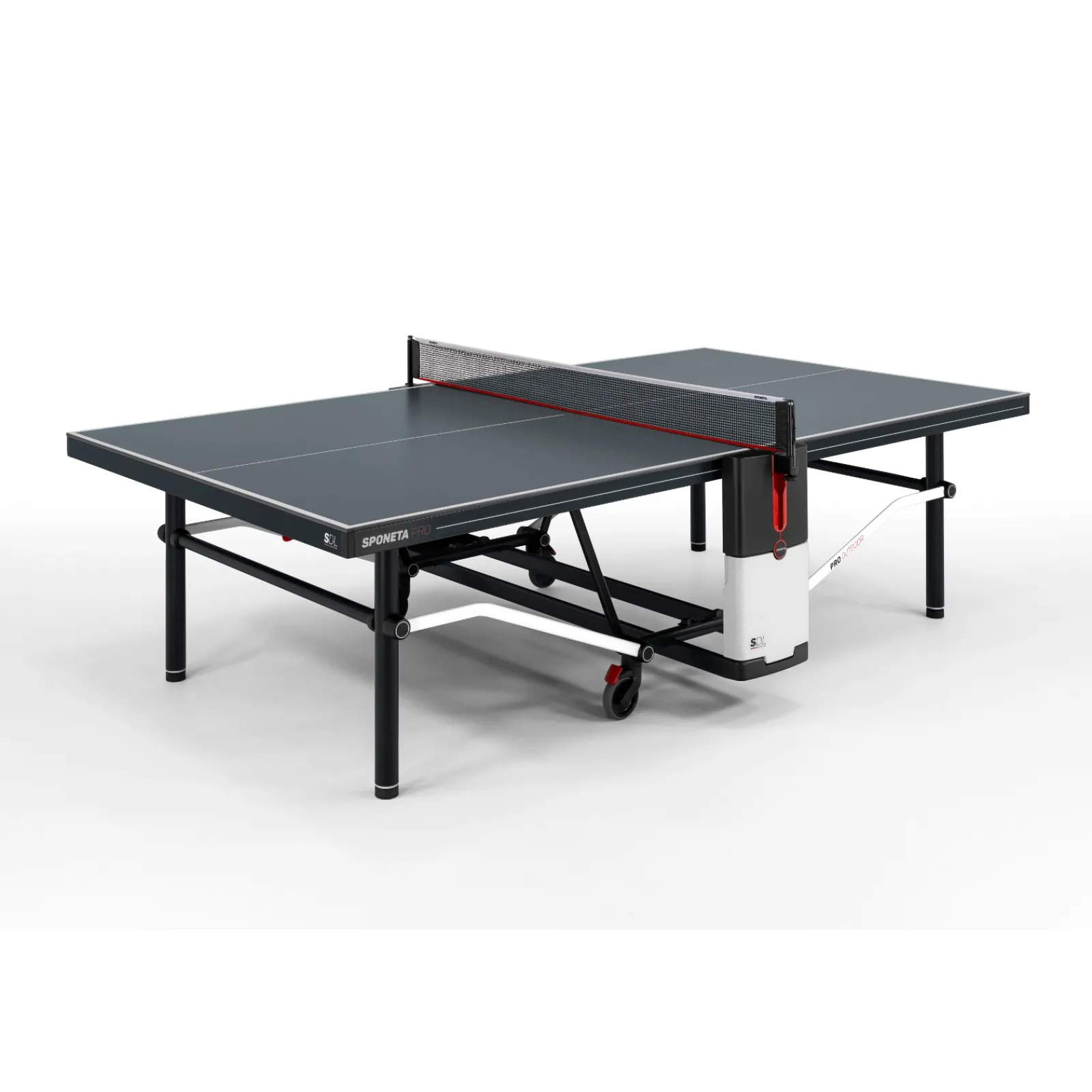 Sponeta Outdoor-Tischtennisplatte|Outdoor Tischtennisplatte Design Line Black Edition