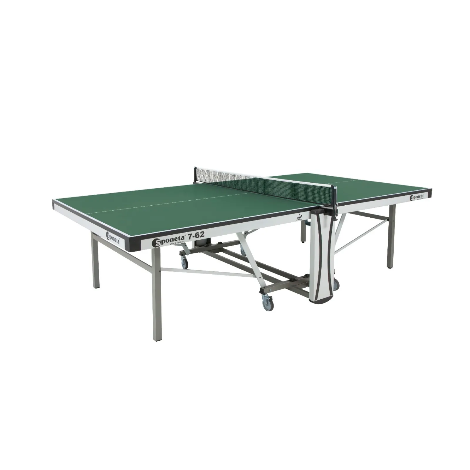 Sponeta Indoor-Tischtennisplatte|Wettkampf-Tischtennisplatte S7-62/S7-63 Grün