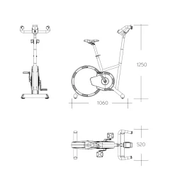 Stil-Fit Ergometer|Bike PRO