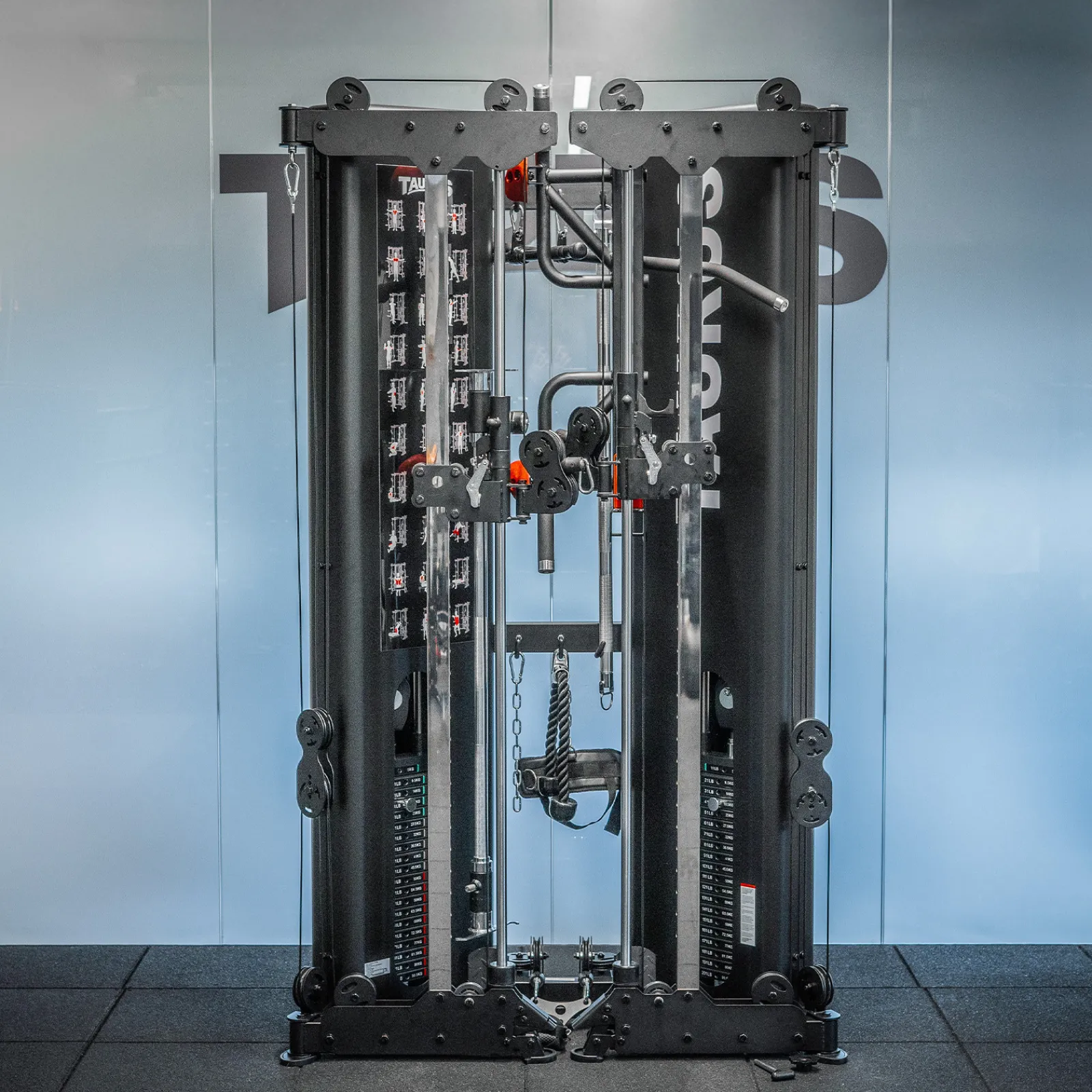 Taurus Kraftstation|Kabelzugstation|MS40 Pro klappbare Multi Smith und Kabelzugstation