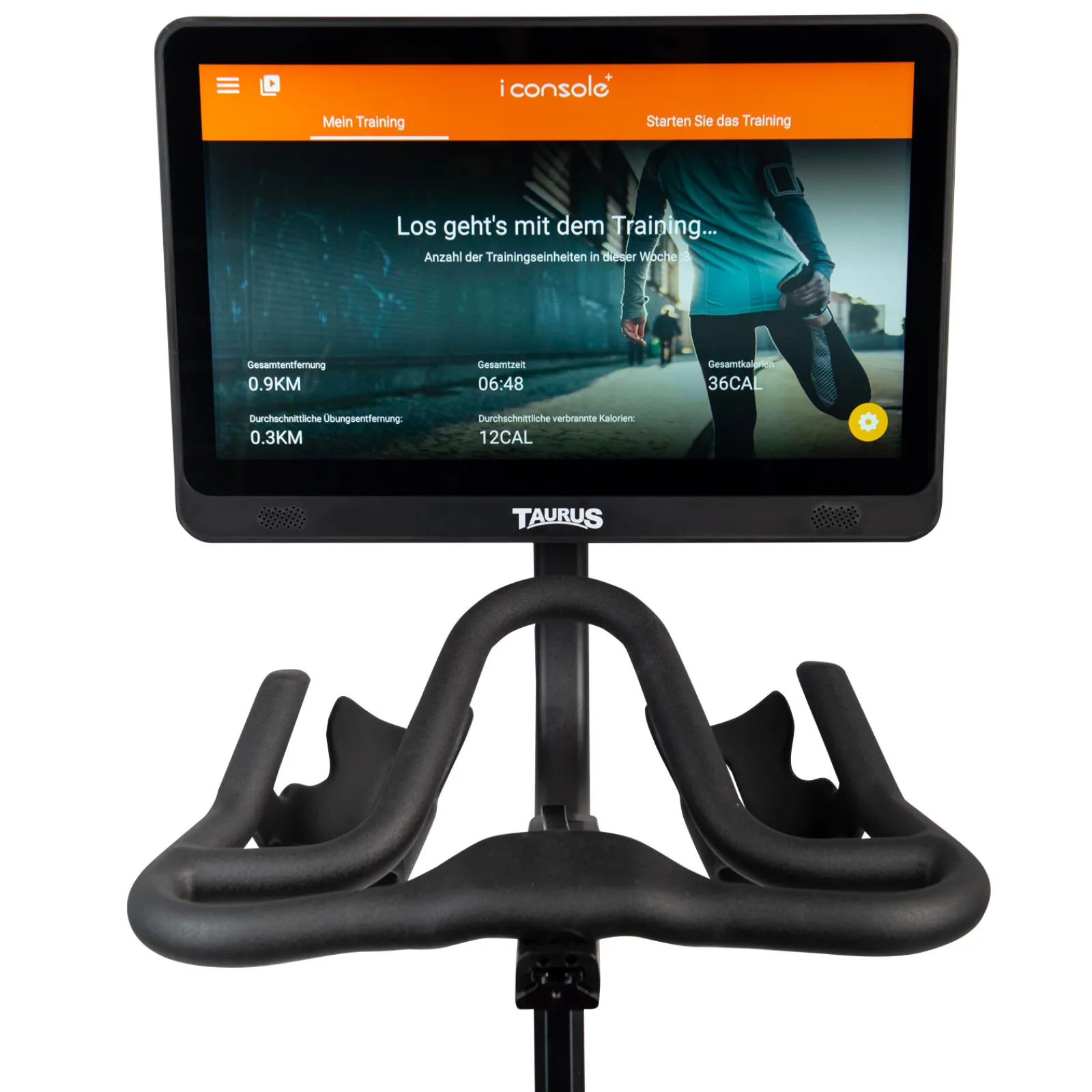 Taurus Ergometer|Indoor Bike|Smart Bike Z9.9 Pro 15,6-Zoll-Konsole