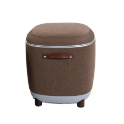 Taurus Wellness Massagegeräte|Fußmassage-Hocker Grau