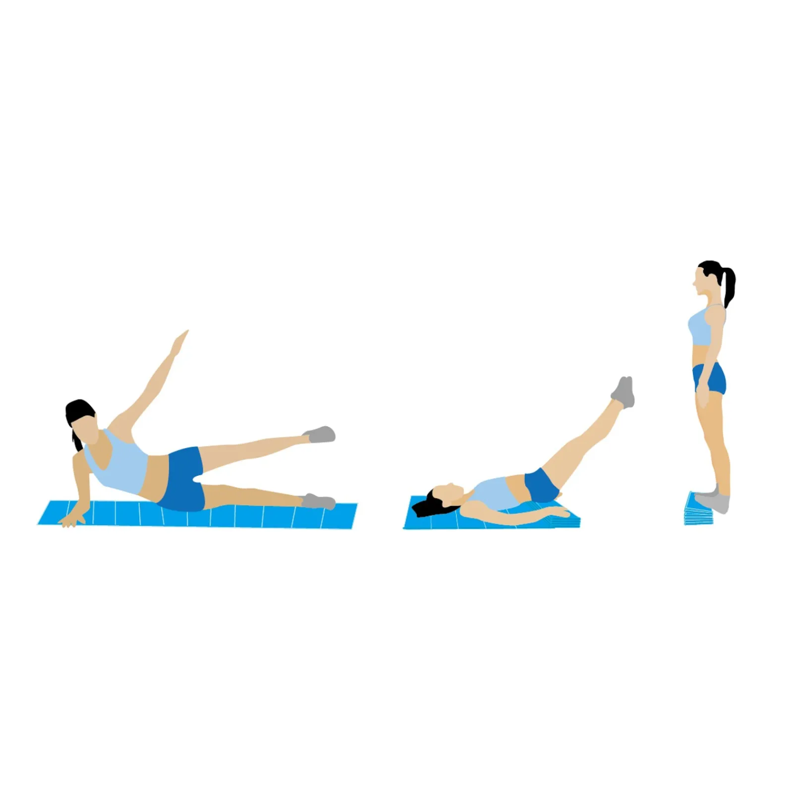 Taurus Yogamatte & Gymnastikmatte|Yogamatte TPE faltbar