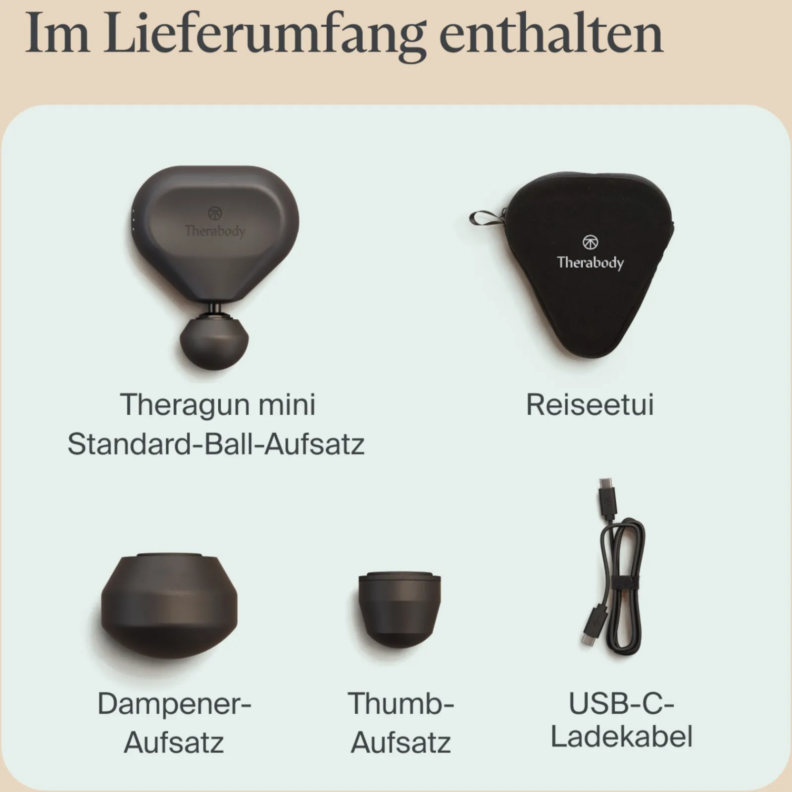 Theragun Massagegeräte|Massagegerät Mini 3.0 Schwarz