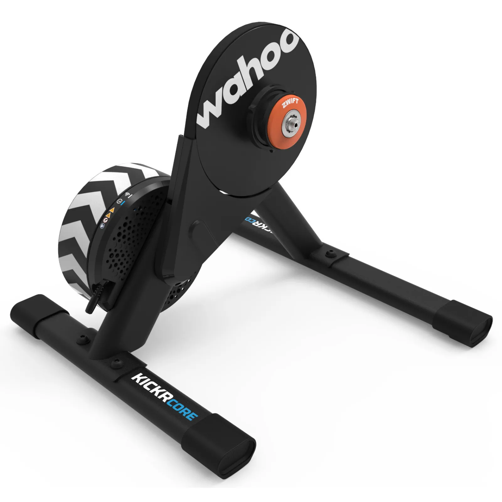 Wahoo Fitness Rollentrainer|Wahoo Kickr Core 2 mit Zwift Cog und Click