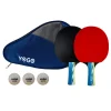 Yogo Tischtennisschläger|Tischtennisschläger-Set Match